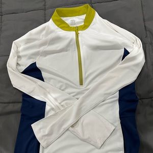 Title Nine color block sun shirt M